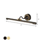Metal Linear LED Wall Sconce Lighting Contemporary Black/Gold Adjustable Vanity Light Fixture with Acrylic Shade Clearhalo 'Cast Iron' 'Glass' 'Industrial' 'Modern wall lights' 'Modern' 'Tiffany' 'Traditional wall lights' 'Vanity Lights' 'Wall Lights' Lighting' 1866457