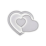 Metal Round/Oval/Rectangle Flush Light Minimalist LED Black and White Ceiling Mounted Fixture for Guest Room Clearhalo 'Ceiling Lights' 'Close To Ceiling Lights' 'Close to ceiling' 'Flush mount' Lighting' 1867536