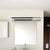 Nickel Linear Vanity Lighting Ideas Modernism LED Metal Wall Light Sconce in Warm/White Light for Bathroom Nickel Clearhalo 'Cast Iron' 'Glass' 'Industrial' 'Modern wall lights' 'Modern' 'Tiffany' 'Traditional wall lights' 'Vanity Lights' 'Wall Lights' Lighting' 1867700