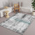 Modern Abstract Rug Smoke Grey Polyester Rug Anti-Slip Backing Pet Friendly Washable Area Rug for Home Grey Clearhalo 'Area Rug' 'Rugs' 'Shabby Chic' Rug' 1868689