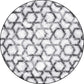 Simplicity Geometric Pattern Rug Black Polyester Carpet Anti-Slip Pet Friendly Washable Rug for Living Room Clearhalo 'Area Rug' 'Modern' 'Rugs' Rug' 1868871