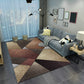 Novelty Geometrical Pattern Rug Multi Color Polypropylene Rug Anti-Slip Backing Pet Friendly Washable Area Rug for Living Room Red Brown Clearhalo 'Area Rug' 'Modern' 'Rugs' Rug' 1868904
