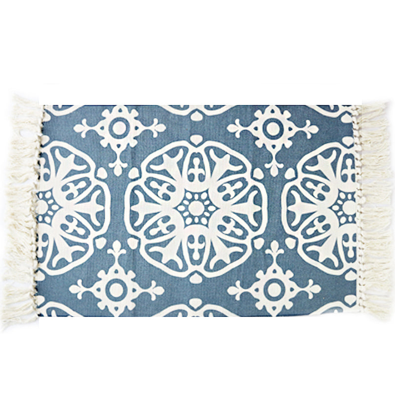 Multicolor Tribal Pattern Rug Cotton Southwestern Rug Washable Non-Slip Pet Friendly Carpet for Living Room Clearhalo 'Area Rug' 'Rugs' 'Southwestern' Rug' 1869313