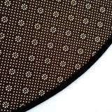 Modern Watercolor Pattern Rug Blue Polyester Carpet Anti-Slip Pet Friendly Washable Rug for Study