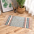 Traditional Tribal Striped Pattern Rug Multicolor Bohemian Rug Flax Pet Friendly Washable Non-Slip Area Rug for Bedroom Dark Blue 2' x 2'11" Clearhalo 'Area Rug' 'Bohemian' 'Rugs' Rug' 1869460