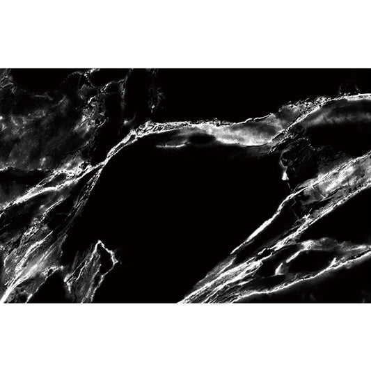 Casual Abstract Rug Black and White Modernist Area Rug Polyester Anti-Slip Pet Friendly Washable Rug for Living Room Clearhalo 'Area Rug' 'Rug' 1869563