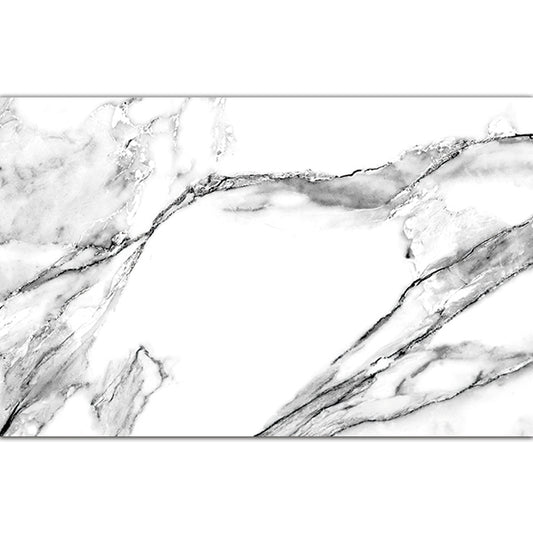 Casual Abstract Rug Black and White Modernist Area Rug Polyester Anti-Slip Pet Friendly Washable Rug for Living Room Clearhalo 'Area Rug' 'Rug' 1869568