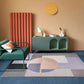 Multi Color Modern Rug Polyester Striped Pattern Rug Non-Slip Backing Area Rug for Bedroom Clearhalo 'Area Rug' 'Modern' 'Rugs' Rug' 1869657