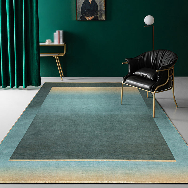 Tappeto per salotto verde moderno tappeto antiscivolo moderno motto per  animali domestici - clearhalo – Clearhalo