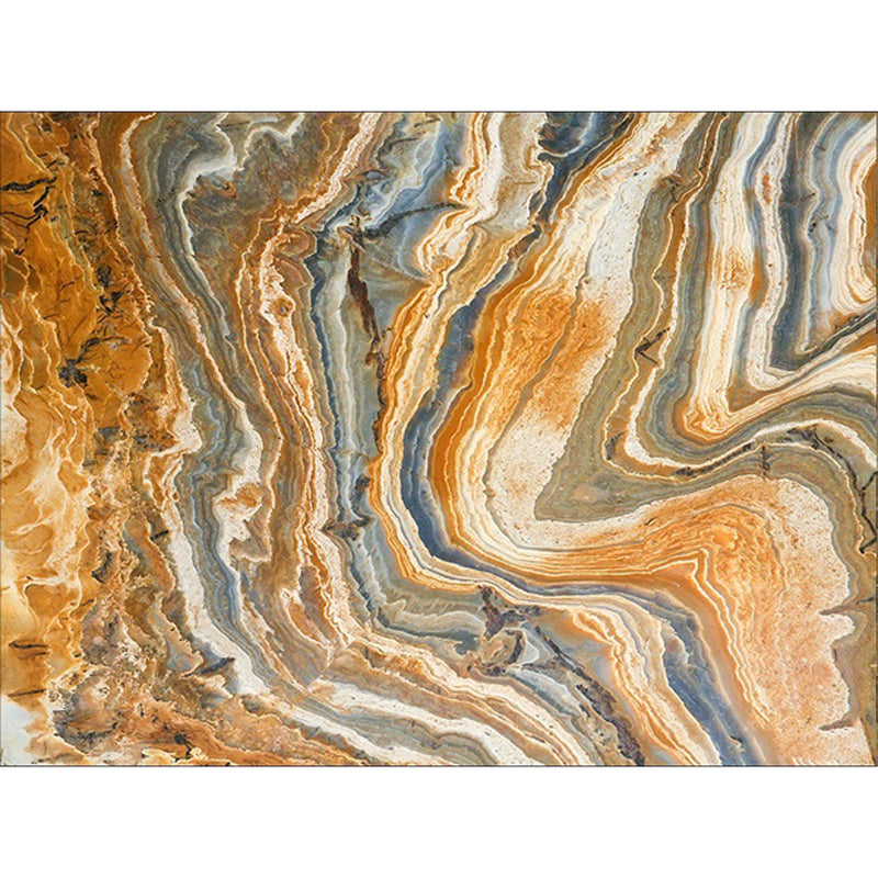 Brown Living Room Rug Modernism Swirl Striped Pattern Rug Synthetics Machine Washable Non-Slip Backing Carpet Clearhalo 'Area Rug' 'Rug' 1869681