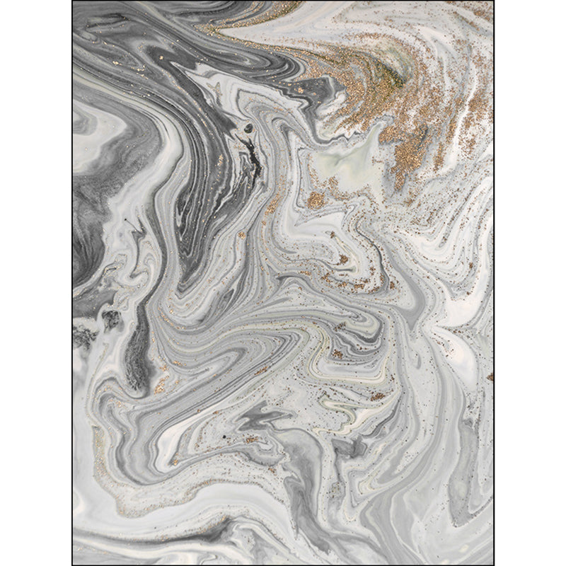 Casual Abstract Rug Grey Nordic Rug Polyester Washable Non-Slip Pet Friendly Carpet for Living Room Clearhalo 'Area Rug' 'Modern' 'Rugs' Rug' 1869995