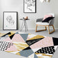 Multi Color Geometric Area Rug with Marble Surface Polypropylene Modern Rug Anti-Slip Backing Rug for Decoration Clearhalo 'Area Rug' 'Modern' 'Rugs' Rug' 1870354