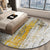 Yellow Industrial Rug Polyester Abstract Rug Pet Friendly Washable Non-Slip Area Rug for Bedroom Yellow Clearhalo 'Area Rug' 'Rug' 1870469