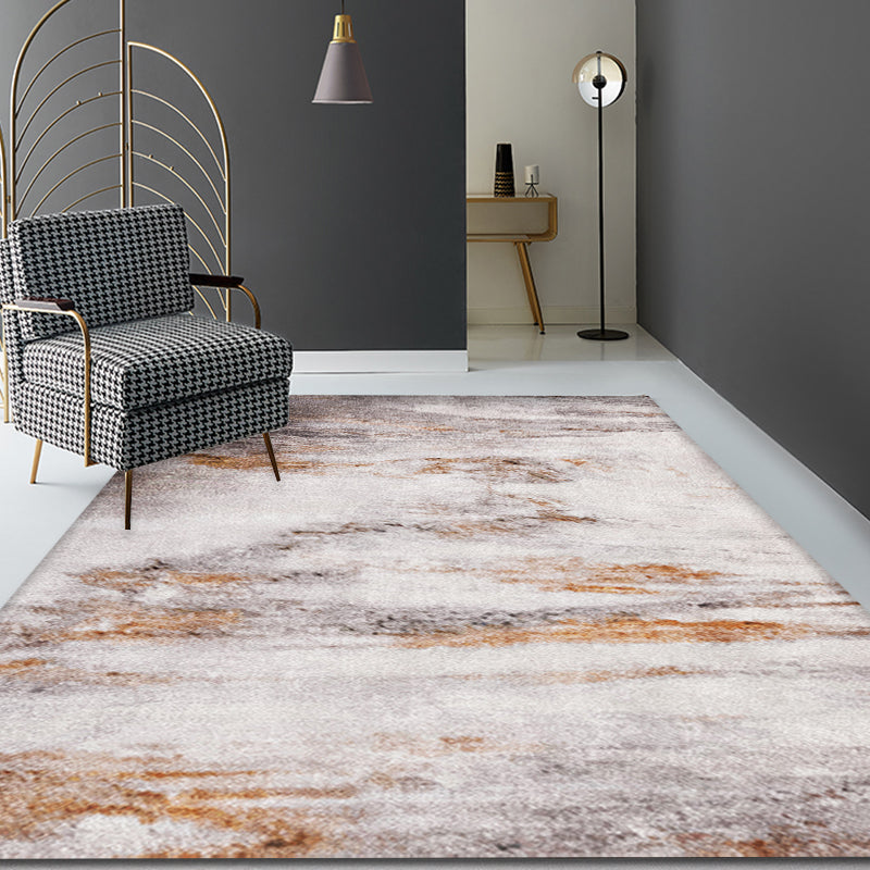 Multi Color Shabby Chic Carpet Polypropylene Abstract Rug Pet Friendly Washable Non-Slip Rug for Parlor Maroon Clearhalo 'Area Rug' 'Rugs' 'Shabby Chic' Rug' 1870652
