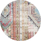 Multicolor Living Room Rug Southwestern Tribal Rhombus Pattern Rug Synthetics Machine Washable Non-Slip Backing Carpet Clearhalo 'Area Rug' 'Rugs' 'Southwestern' Rug' 1870894