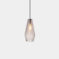 Ridged Glass Vase Ceiling Pendant Light Cloth Shop One Head Contemporary Hanging Lamp Clearhalo 'Ceiling Lights' 'Modern Pendants' 'Modern' 'Pendant Lights' 'Pendants' Lighting' 1871157