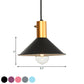 Modernist Tapered Shade Ceiling Fixture 1 Light Metallic Suspension Lamp in Black/Grey for Coffee Shop Clearhalo 'Art Deco Pendants' 'Black' 'Cast Iron' 'Ceiling Lights' 'Ceramic' 'Crystal' 'Industrial Pendants' 'Industrial' 'Metal' 'Middle Century Pendants' 'Pendant Lights' 'Pendants' 'Rustic Pendants' 'Tiffany' Lighting' 1871464