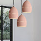 Metal Oval Shape Suspension Light 1 Light Macaron Loft Hanging Light for Dining Room Clearhalo 'Ceiling Lights' 'Modern Pendants' 'Modern' 'Pendant Lights' 'Pendants' Lighting' 1871649