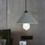 Contemporary Style Cone Ceiling Lamp 1 Bulb Metal Suspended Light in Black/Grey/Pink for Kitchen Grey Clearhalo 'Art Deco Pendants' 'Black' 'Cast Iron' 'Ceiling Lights' 'Ceramic' 'Crystal' 'Industrial Pendants' 'Industrial' 'Metal' 'Middle Century Pendants' 'Pendant Lights' 'Pendants' 'Rustic Pendants' 'Tiffany' Lighting' 1871757