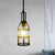 Wire Caged Metal Hanging Light Industrial 1 Bulb Kitchen Hanging Pendant Light with Wine Bottle Design in Black/Antique Brass Antique Brass Clearhalo 'Art Deco Pendants' 'Black' 'Cast Iron' 'Ceiling Lights' 'Ceramic' 'Crystal' 'Industrial Pendants' 'Industrial' 'Metal' 'Middle Century Pendants' 'Pendant Lights' 'Pendants' 'Rustic Pendants' 'Tiffany' Lighting' 1872293