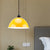 Metal Black/Gray Suspension Lamp Dome Shade 1 Bulb Industrial Style Pendant Light for Dining Room, 12"/14" W Yellow Clearhalo 'Art Deco Pendants' 'Black' 'Cast Iron' 'Ceiling Lights' 'Ceramic' 'Crystal' 'Industrial Pendants' 'Industrial' 'Metal' 'Middle Century Pendants' 'Pendant Lights' 'Pendants' 'Rustic Pendants' 'Tiffany' Lighting' 1872317
