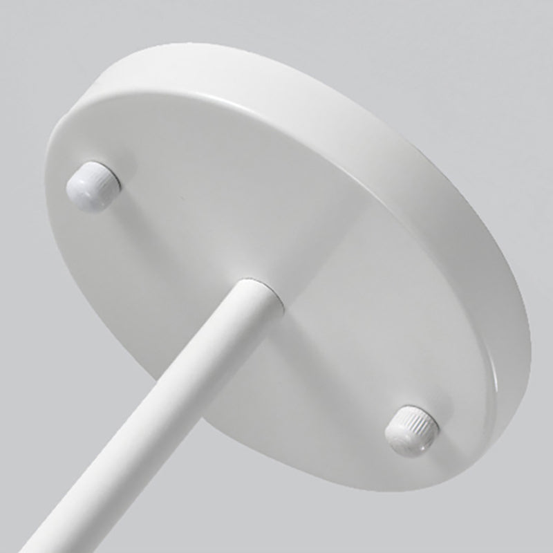 Undertint Bottle Suspension Light 8 Bulbs Macron Modern Metal Chandelier for Hotel Clearhalo 'Ceiling Lights' 'Chandeliers' Lighting' options 187293