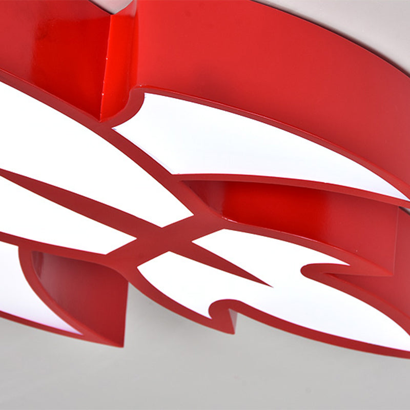 Acrylic Spaceship Ceiling Mount Light Child Bedroom Contemporary Ceiling Lamp Clearhalo 'Ceiling Lights' 'Close To Ceiling Lights' 'Close to ceiling' 'Flush mount' Lighting' 187777