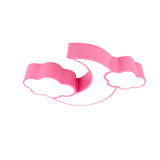 Acrylic Cloud and Moon Flush Mount Light Cartoon Ceiling Fixture for Kindergarten Nursing Room Clearhalo 'Ceiling Lights' 'Close To Ceiling Lights' 'Close to ceiling' 'Flush mount' Lighting' 187801