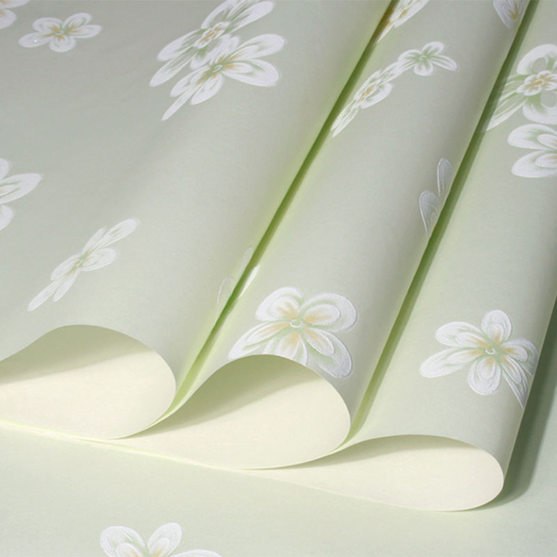 20.5" x 31' Flowers Wallpaper for Girl's Bedroom Blossoms Wall Art in Pink, Stain-Resistant Clearhalo 'Country wall decor' 'Rustic' 'Wallpaper' Wall Decor' 1883430