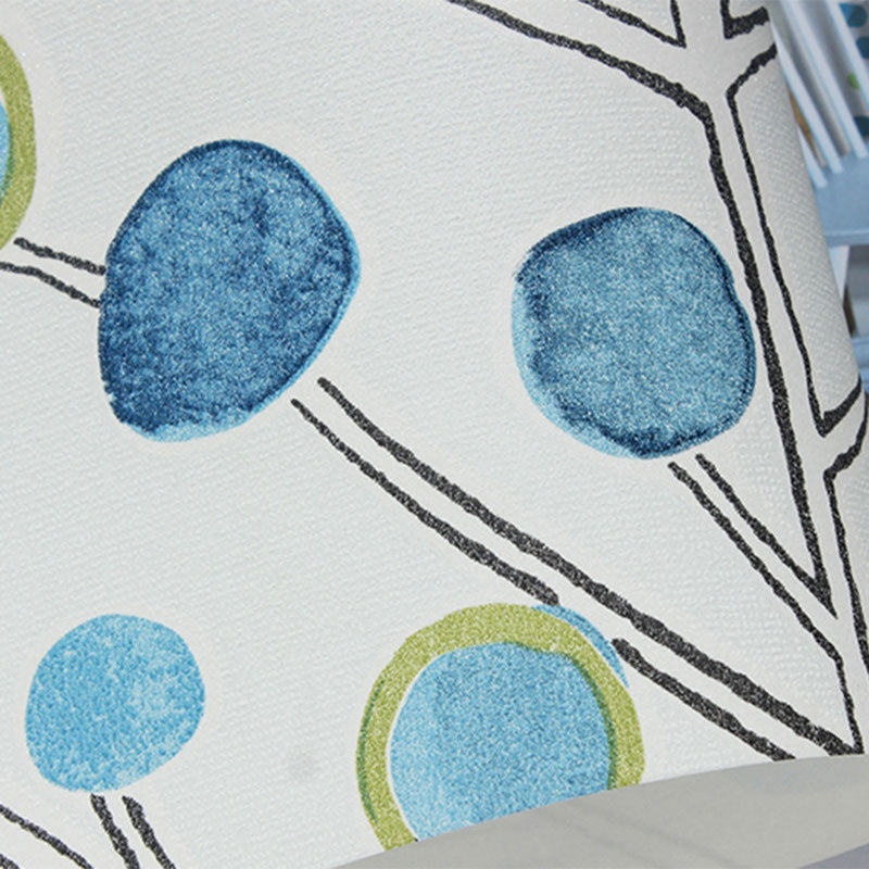 31' x 20.5" Nordic Wallpaper Roll for Living Room Decoration with Tree and Stem Pattern in Neutral Color Clearhalo 'Country wall decor' 'Rustic' 'Wallpaper' Wall Decor' 1883437