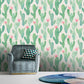 Water-Resistant Cactus Wall Covering Plaster Wallpaper Roll for Kids, Easy to Remove Clearhalo 'Wall Decor' 'Wallpaper' 1883525
