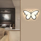 Kids White Wall Sconce Butterfly Shape Acrylic Wall Light for Bedside Dining Room Clearhalo 'Wall Lamps & Sconces' 'Wall Lights' Lighting' 188405