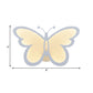 Kids White Wall Sconce Butterfly Shape Acrylic Wall Light for Bedside Dining Room Clearhalo 'Wall Lamps & Sconces' 'Wall Lights' Lighting' 188407