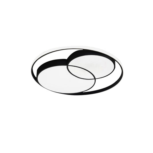 Acrylic Snowman Ceiling Light Modern Lovely Flush Mount Light for Study Room Kitchen Clearhalo 'Ceiling Lights' 'Close To Ceiling Lights' 'Close to ceiling' 'Flush mount' Lighting' 188469