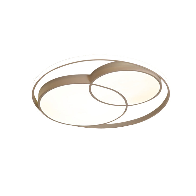 Acrylic Snowman Ceiling Light Modern Lovely Flush Mount Light for Study Room Kitchen Clearhalo 'Ceiling Lights' 'Close To Ceiling Lights' 'Close to ceiling' 'Flush mount' Lighting' 188471