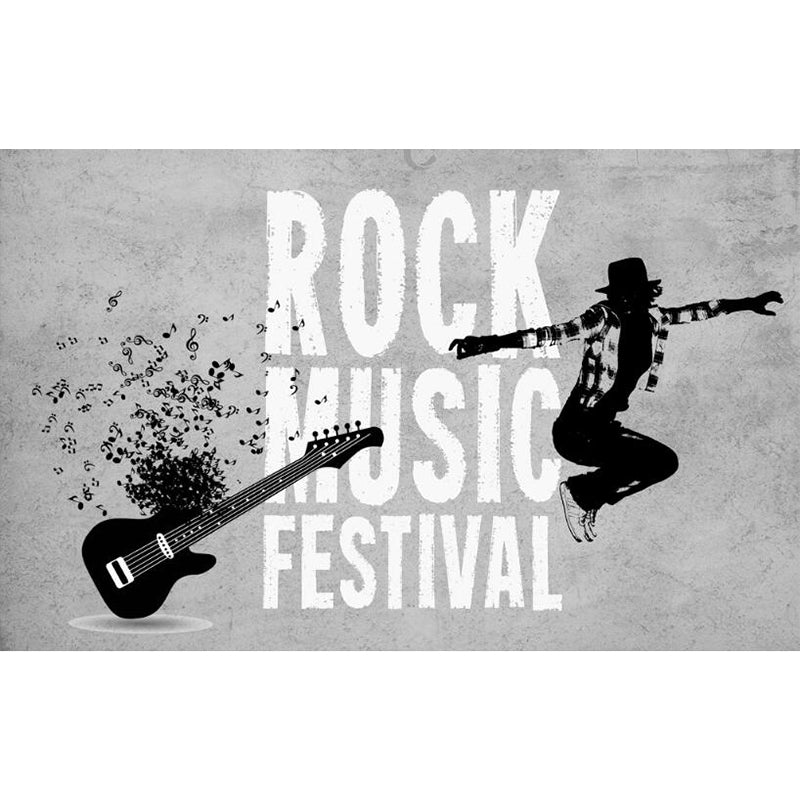 Novel Graffiti Wall Mural Modern Decorative Living Room Wall Art, Custom Size Available Clearhalo 'Wall Decor' 'Wall Mural' 1884917