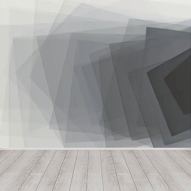 Graffiti Graphic Mural Wallpaper Pastel Color Modern Wall Covering for Living Room Clearhalo 'Wall Decor' 'Wall Mural' 1884930