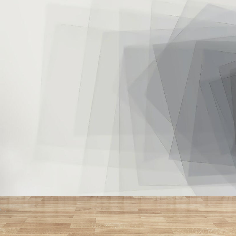 Graffiti Graphic Mural Wallpaper Pastel Color Modern Wall Covering for Living Room Clearhalo 'Wall Decor' 'Wall Mural' 1884931