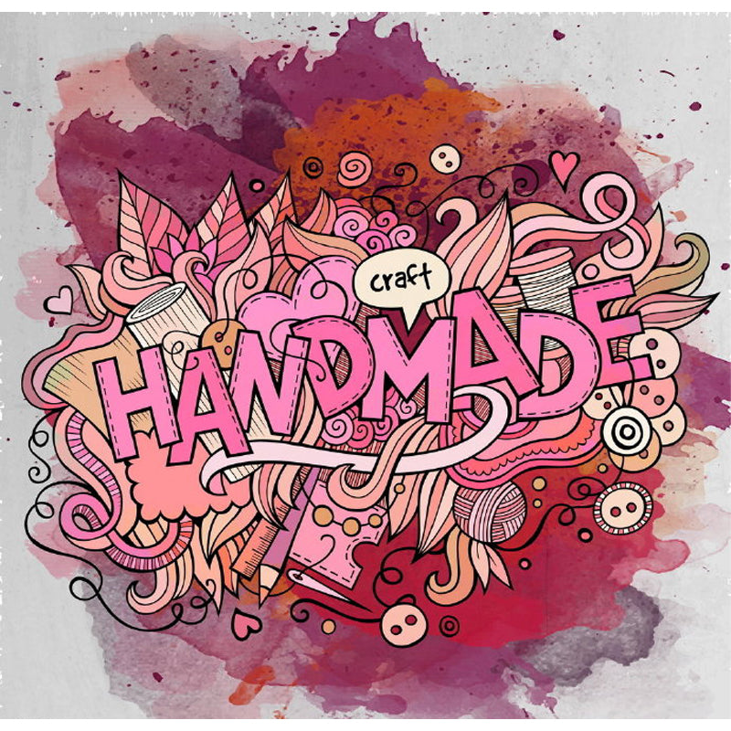 Contemporary Graffiti Pattern Mural Soft Color Stain Resistant Wall Art for Dining Room Clearhalo 'Wall Decor' 'Wall Mural' 1884987