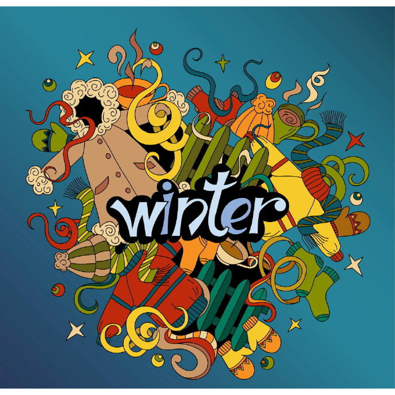 Contemporary Graffiti Pattern Mural Soft Color Stain Resistant Wall Art for Dining Room Clearhalo 'Wall Decor' 'Wall Mural' 1884992