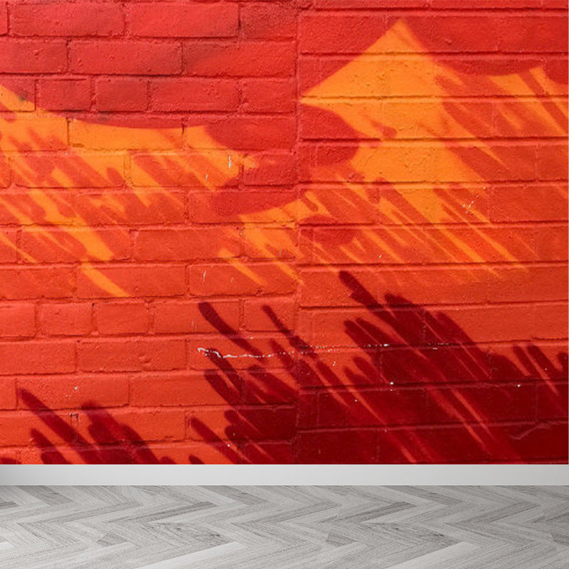Bright Graffiti Graphic Mural Wallpaper Contemporary Non-Woven Wall Covering, Customised Clearhalo 'Wall Decor' 'Wall Mural' 1885046
