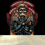 Illustration Magical Pattern Wall Mural Giant Wall Covering for Dining Room, Custom Clearhalo 'Wall Decor' 'Wall Mural' 1885066