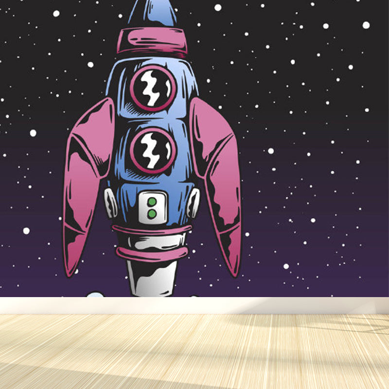 Illustration Magical Pattern Wall Mural Giant Wall Covering for Dining Room, Custom Clearhalo 'Wall Decor' 'Wall Mural' 1885076