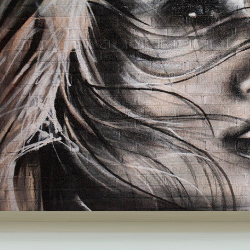 Non-Woven Decorative Wall Mural Modern Fashionable Pattern Wall Covering, Custom Printed Clearhalo 'Wall Decor' 'Wall Mural' 1885156