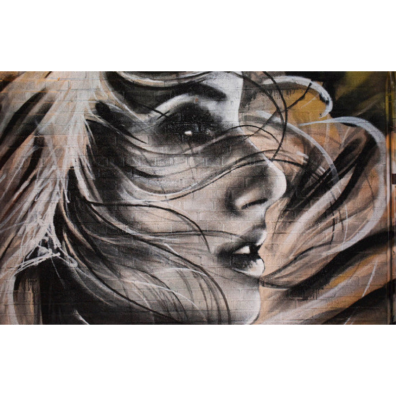 Non-Woven Decorative Wall Mural Modern Fashionable Pattern Wall Covering, Custom Printed Clearhalo 'Wall Decor' 'Wall Mural' 1885157