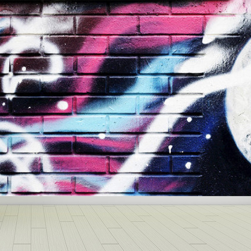 Non-Woven Decorative Wall Mural Modern Fashionable Pattern Wall Covering, Custom Printed Clearhalo 'Wall Decor' 'Wall Mural' 1885170