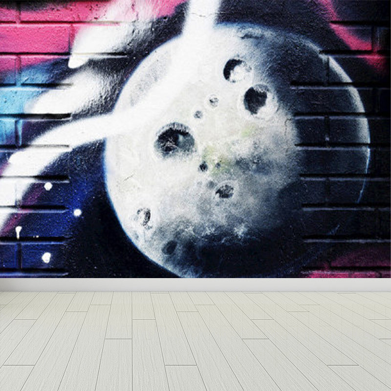 Non-Woven Decorative Wall Mural Modern Fashionable Pattern Wall Covering, Custom Printed Clearhalo 'Wall Decor' 'Wall Mural' 1885171