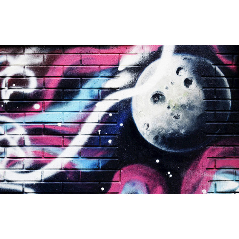 Non-Woven Decorative Wall Mural Modern Fashionable Pattern Wall Covering, Custom Printed Clearhalo 'Wall Decor' 'Wall Mural' 1885172