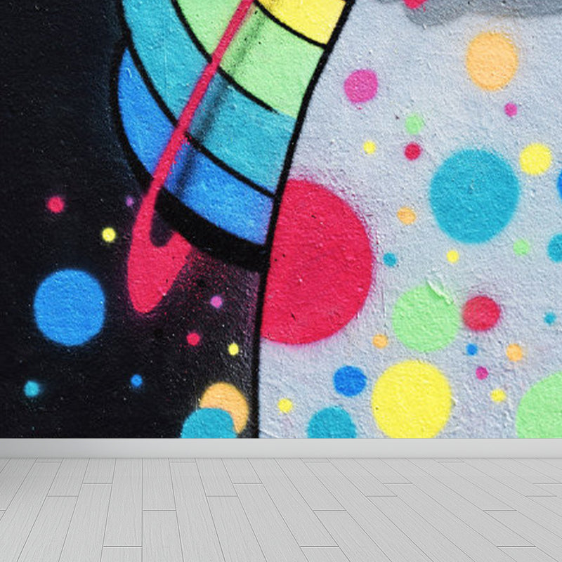 Non-Woven Decorative Wall Mural Modern Fashionable Pattern Wall Covering, Custom Printed Clearhalo 'Wall Decor' 'Wall Mural' 1885176