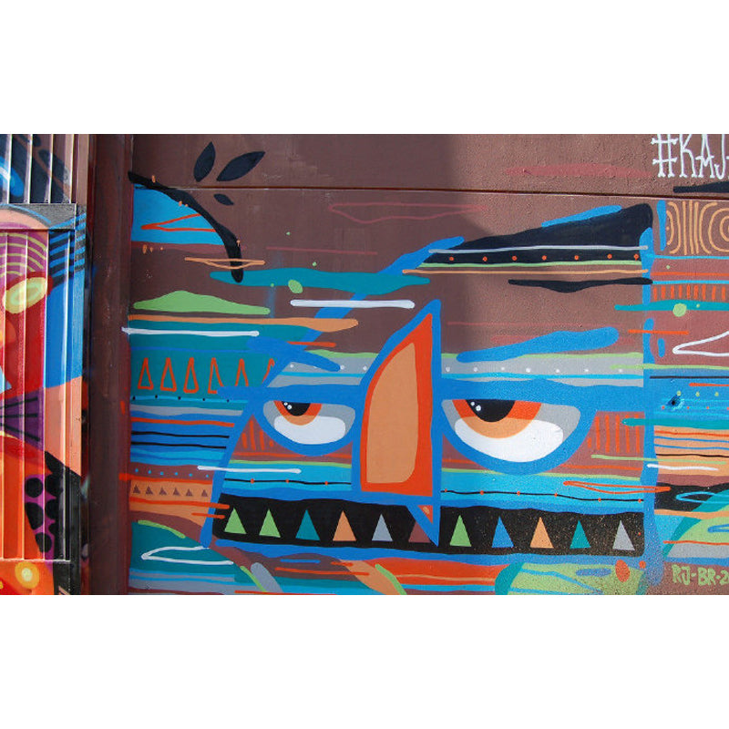 Soft Color Art Graphic Mural Stain Resistant Contemporary Drawing Room Wall Decor Clearhalo 'Wall Decor' 'Wall Mural' 1885192